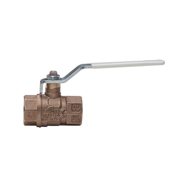Bonomi North America 2in LEAD FREE FULL PORT FORGED BRONZE BALL VALVE W/ THREADED ENDS B11NLF-2 - main